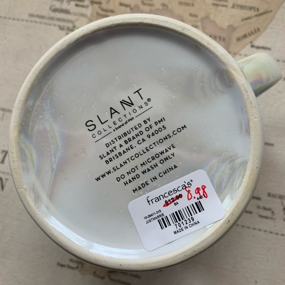 NWT Francesca’s ‘Just Married’ coffee mug NWT - Picture 3 of 5